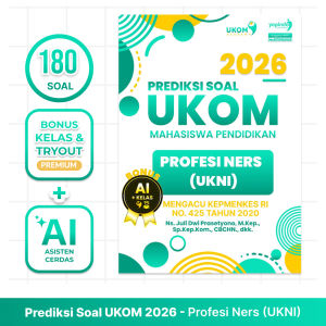 UKOM Academy Buku Prediksi Soal UKOM Profesi Ners (UKNI) 2026