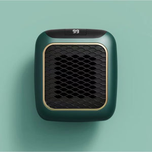 SG-Stock Portable Heater German Mini Wall Mounted Household Heater Fan With Thermostat Energy Saving Room Remote Control Heater