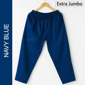 KIRANA NAVY BLUE Pants celana panjang wanita melar jumbo