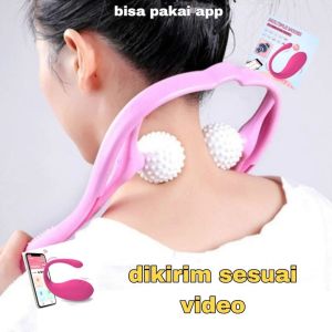 Alat Pijat Leher Kaki Roller Bola Jepit Ball Berduri Neck Massager - MCR100