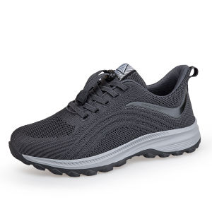 YCAMEL Middle aged and elderly walking shoes with anti slip soft soles lightweight dads shoes plus size wide toe mens shoes 46 47 48 49 50