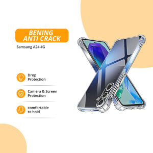 Soft Case Silikon Samsung Galaxy A24 4G Bening Anti Crack
