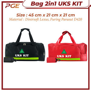 Medical Travel Bag 2in1 Tas Perlengkapan Medis Emergency Kit P3K SAR