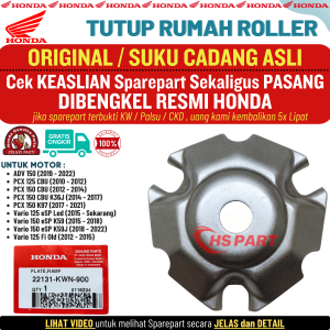 Tutup Rumah Roller Vario 125 150 Old Led New ADV PCX 125 150 CBU Original AHM Honda 100%