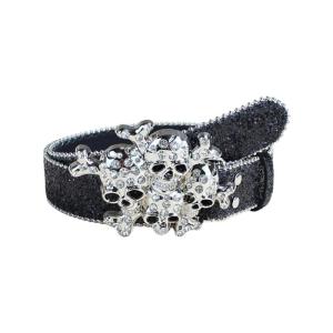 Thạch thắt lưng nạm đinh Punk phong cách da thắt lưng eo mặc giản dị dây thắt lưng cho quần hoặc váy