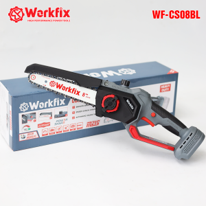 Máy Cưa Xích Pin Workfix WF-CS08BL Lam Xích 8in Không Chổi Than Tra Nhớt Tự Động Hàng Cao Cấp