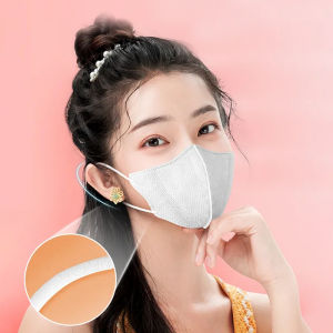 ROBASUK 50pcs Mask 3D face-lifting butterfly face mask more effectively protect the nasal cavity Medical mask