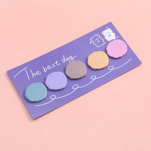 ONNI Dumpling Index Sticker 150pcs Colorful Sticky Notes Bookmark Label Sticker Sorting Label Office Stationery