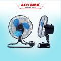 KIPAS ANGIN DUDUK AOYAMA / KIPAS MEJA AOYAMA / DESKFAN 10 INCH BESI 2 IN 1 AOYAMA / KIPAS ANGIN BESI AOYAMA / KIPAS MEJA FULL BESI. 