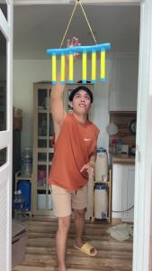 Catching stick game falling stick sensory toy reaction training autism interactive toys for kids
