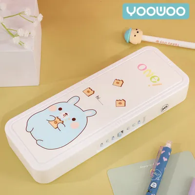 【Produk Diskon】 Kotak pensil / tempat pensil / kotak pensil gambar / kotak pensil kata sandi / tempat pensil bisa di kunci