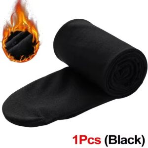 2Pcs Winter Warm Leggings Womens Thermal Pants Pantyhose Lined Stockings Pants Velvet Tights Skin Effect High Waist Wool Leggings