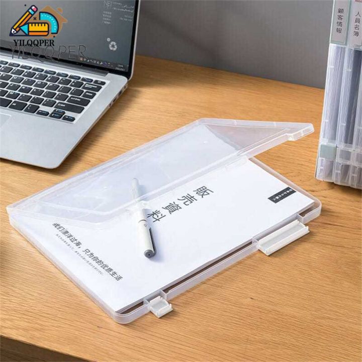 YILQQPER 2025 Office File Favorites A4 File Storage File Storage Box ...