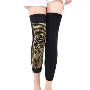 Mugwort Magnetic Therapy Extended Knee Pad Below the Knees Stockings Joint Leg Gaurd Set