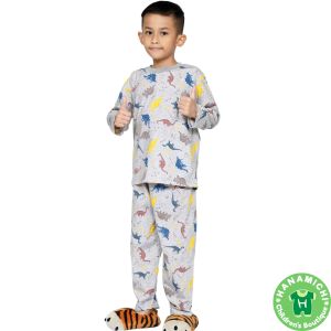 Kiminori LANA.PP Setelan Baju Tidur Anak Laki-Laki Lengan Panjang