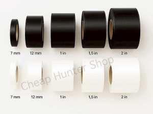 XJING ริบบิ้นสีดำ ริบบิ้นผ้าสีดำ ริบบิ้นผ้าตวน ริบบิ้นทำโบว์ โบว์ไว้อาลัย