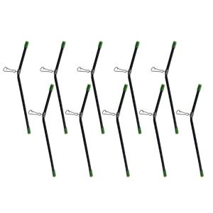 5pcs/10Pcs Anti Entanglement Tube Swivels Fishing Balance Connector with Buckles Tackle Balance Connector