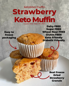 Keto Muffin - Sugar FREE / Dairy FREE / Gluten FREE / Diabetic Friendly