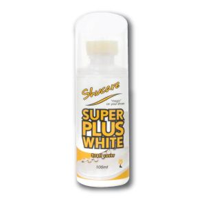 แก้ขอบยางเหลือง(แบบหัวป้าย) ปากกาแก้ยางเหลือง แก้รองเท้าเหลือง คืนความขาวให้รองเท้า Super Plus White