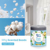 PurFresh 185g Scented Beads | Natural Essential Oil Scented Beads | Long-Lasting in Any Small-Ventilated Space (Mix & Match)