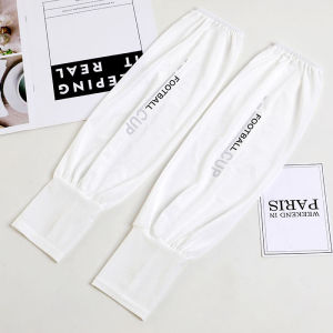 Men Ice Silk Cool Loose Large Arm Sleeves Sun UV Protection Driving Motorcycle Cycling Arm Gloves Long Sleeves Hand Protector Outdoor Arm Hand Cover Sunscreen Cooling Breathable Sunblock Cute Fashion Korean Design