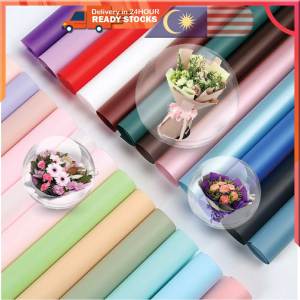 Waterproof Flower Wrapping Paper Bouquet Gift Florist Wrapper(20 Pcs x 58 x 58cm/40 x 45cm)