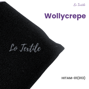 Kain Wollycrepe Caltri Premium 1 Meter - Bahan Wolycrepe Wolicrepe