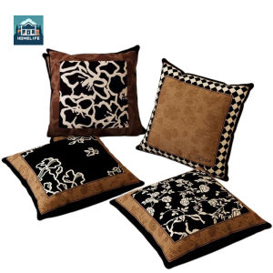 Retro Medieval Pillowcase 18x18 Inches Vintage Cushion Cover for Living Room Home Decoration