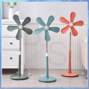 5 Blade Vertical Fan Gale Portable Electric Floor Fan