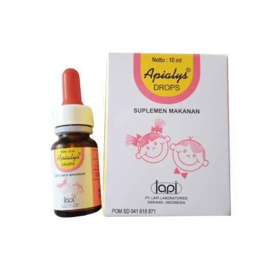 Apialys Drop 10ml Dan sirup 100ml - Vitamin Anak meningkatkan nafsu makan dan daya tahan tubuh