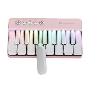 Portable Kids Piano Learning Instrument Safe Music Toy for Children to Enhances Auditory Visual Abilities Through Play