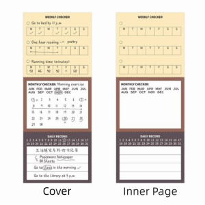 GTRBFDS 80 Sheets Simple Design Sticky Notes Colorful Mini Planner Message Paper  Multiple Uses Memo Writing Pad Student Use