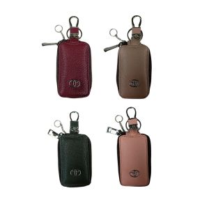 Gantungan kunci Mobil Motor Dompet Remote Kulit / Dompet Stnk Model Resleting