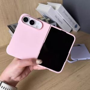 Skin Feeling Candy Color Hard PC Bumper Phone Case For iPhone Ultra Matte Slim Front Back Shockproof Cover For iPhone 18 Fold