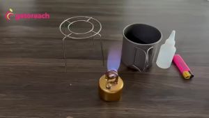 2026 High-Power PortableOutdoor Spirit Burner & StoveLightweightCamping Stove with Stable Stand for Backpacking Hiking Brewing Tea Coffee & Picnic (Coffee)