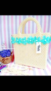 TAS DAHLIA XL / TAS MOTE MANIK /BEADED BAG