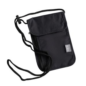 SWIFTTIDE Waterproof RFID Passport ID Bag Nylon Multi-Functional ID Credit Card Holder Portable Neck Wallet Travel