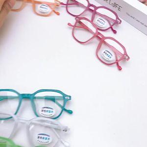 Photochromic Childrens Sunglasses Anti Blue Light Eyeglasses For Kids Fashion Color Anti Radiation Transition 2 In 1 Boys And Girls Eye Protection Glasses