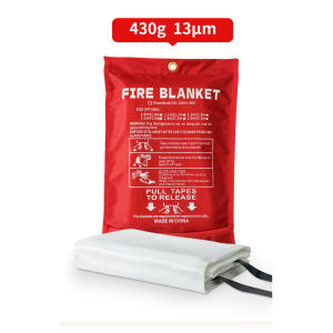 SG Ready Stock Fire Blanket Quick Pull Emergency Fire Suppression Safety Cover for Kitchen Home Car