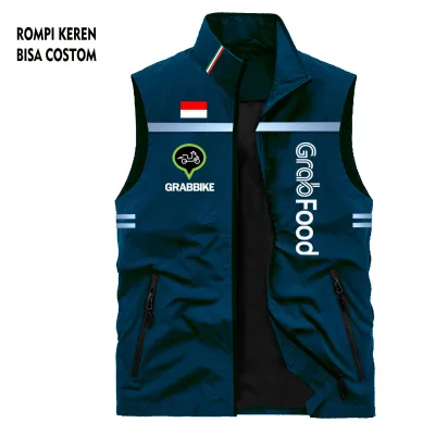 Rompi Driver Grab Pelindung Dada / Rompi New Scotlight Ojol Terbaru Bahan Tebal / Rompi Vest Driver Motor / Rompi Ojol Premium