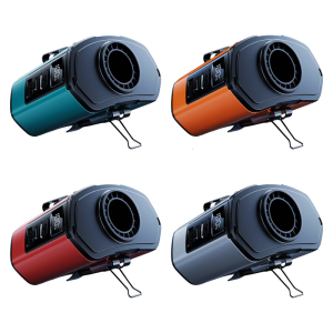 Small Belt Fan Waist Clip Fan Wearable Cooling Fan Rechargeable Fan 12000mAh Suitable for Office and Home Use