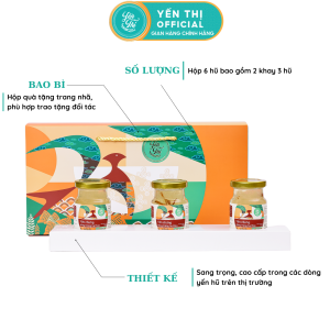 Yến Thị - Chưng đông trùng - Tổ yến Khánh Hòa chưng sẵn - 30% yến thô/ hũ 70ml