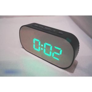fenyueer  Jam Meja Digital Alarm LED Mirror Clock