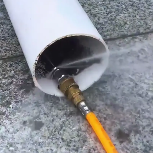 &quotOne Flush Clean&quot Water Rat Nozzle High-Pressure Drain Cleaning Set Sewer Drain Pipe Cleaning Set Cleaning Clogged And Soiled Sewers And Drains