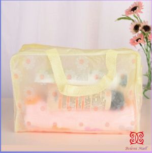 กระเป๋าเครื่องสำอาง โปร่งแสง PVC  ถุงเก็บของ  กระเป๋าเอนกประสงค์ wash bag