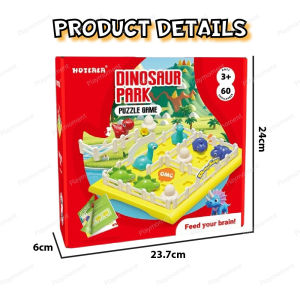 3D Brain Teaser Puzzle Game for Kids | Montessori Logic Thinking Board Game | Parent-Child Educational Toy | Ages 3+
