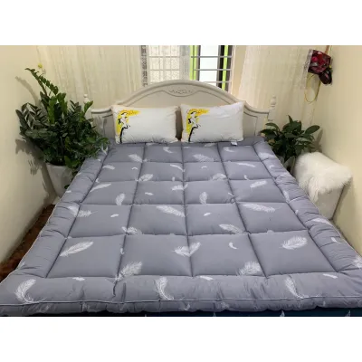 [HCM]Topper Đệm Đa Năng Hàn Quốc [ 1M8 - 2M ] Chất Liệu Cotton + Bông Tấm Nguyên Sinh 100% Thoáng Mát và Tiện Dụng sale 50%