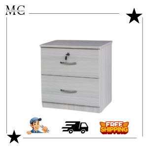 🔥【LOCAL SELLER】🔥 DELL WHITE WASH Bedside Table / Side Table / Drawer / Cabinet /(Free Delivery)