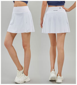 Badminton Sports Skirt Womens Fast Drying Golf Tennis Skirt with Pocket Running Marathon Yoga Fitness Skorts Summer