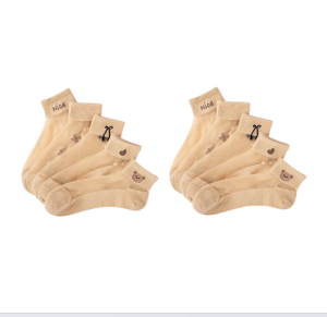 Crystal Stocking Card Stockings Mid-Calf Cotton Bottom Womens Socks Spring and Summer Thin Breathable Flowers Glass Silk棉底吸汗透气玻璃水晶袜